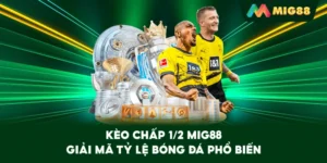 Kèo Chấp 1/2 MIG88 – Giải mã tỷ lệ bóng đá phổ biến